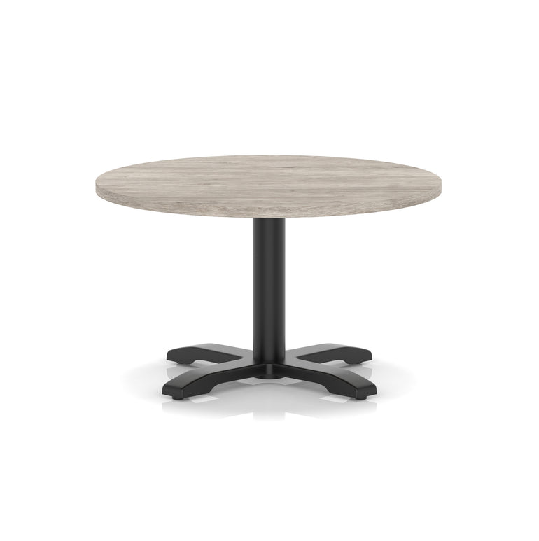Italia Round Coffee Table With Cross Base