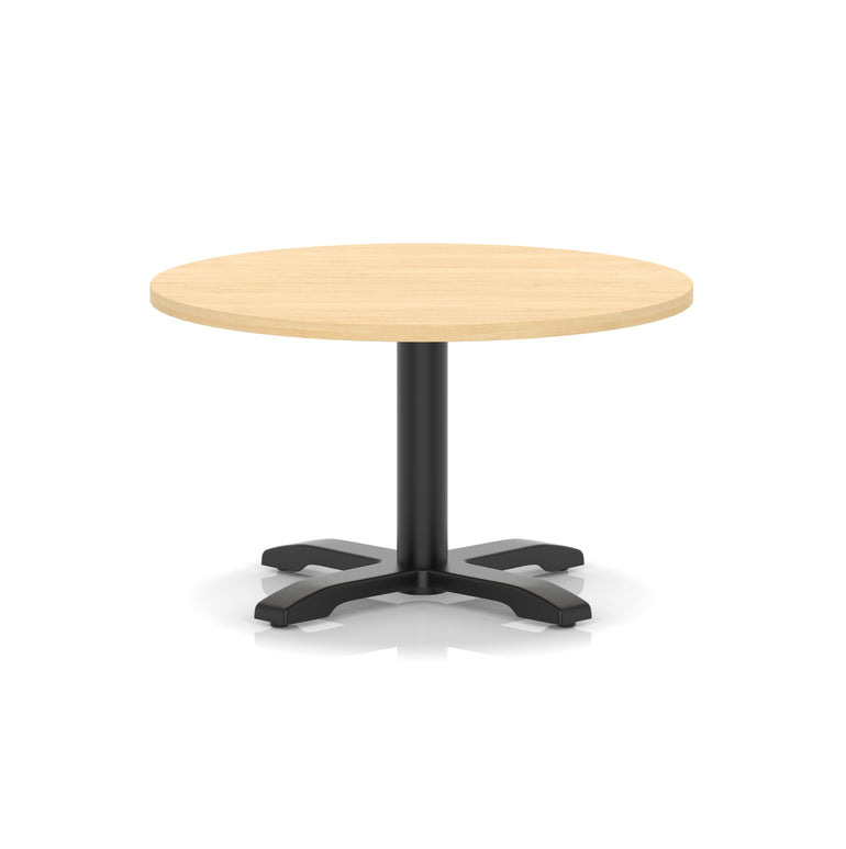 Italia Round Coffee Table With Cross Base