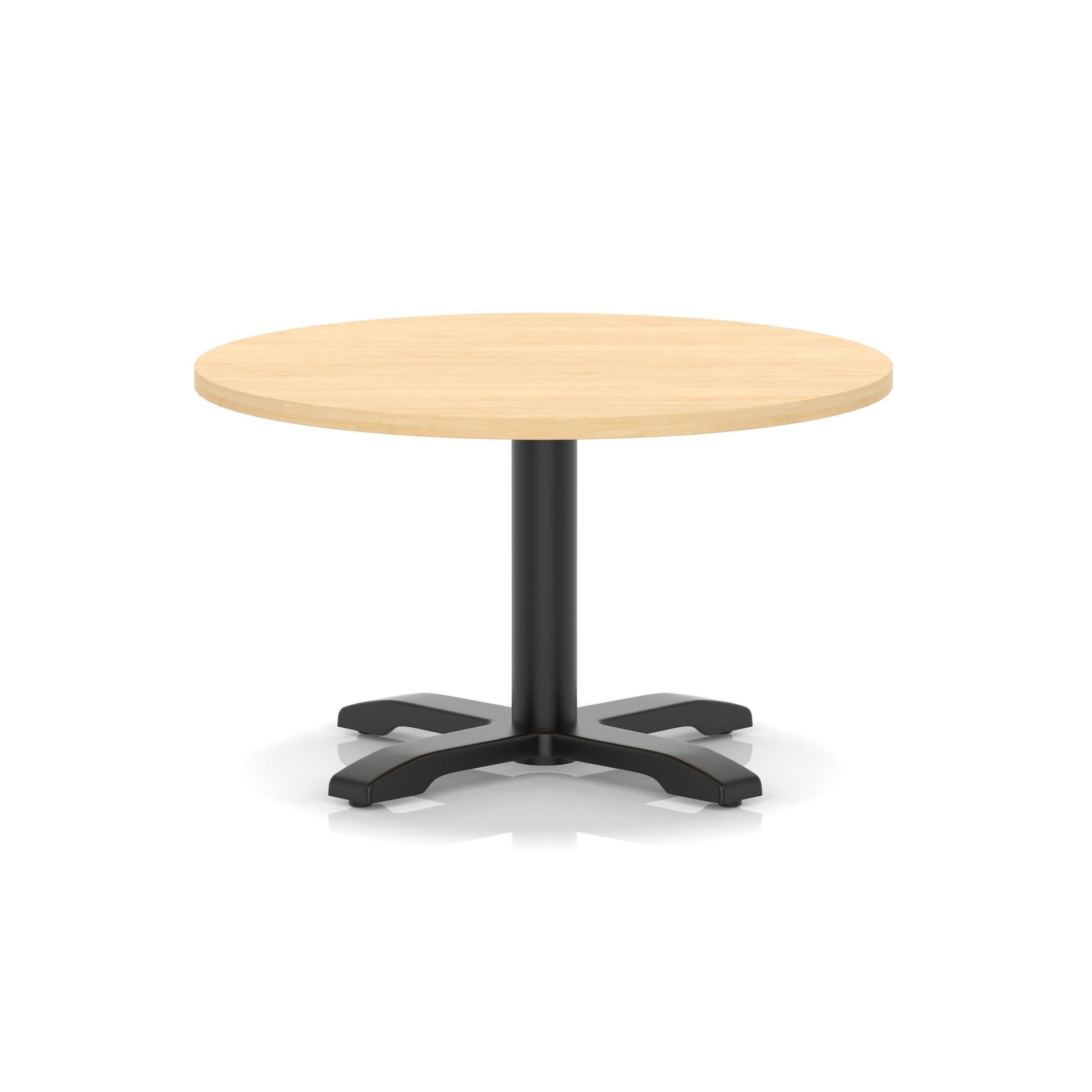 Italia Round Coffee Table With Cross Base