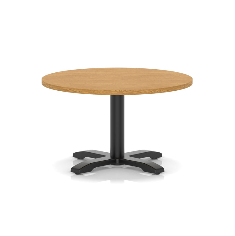 Italia Round Coffee Table With Cross Base
