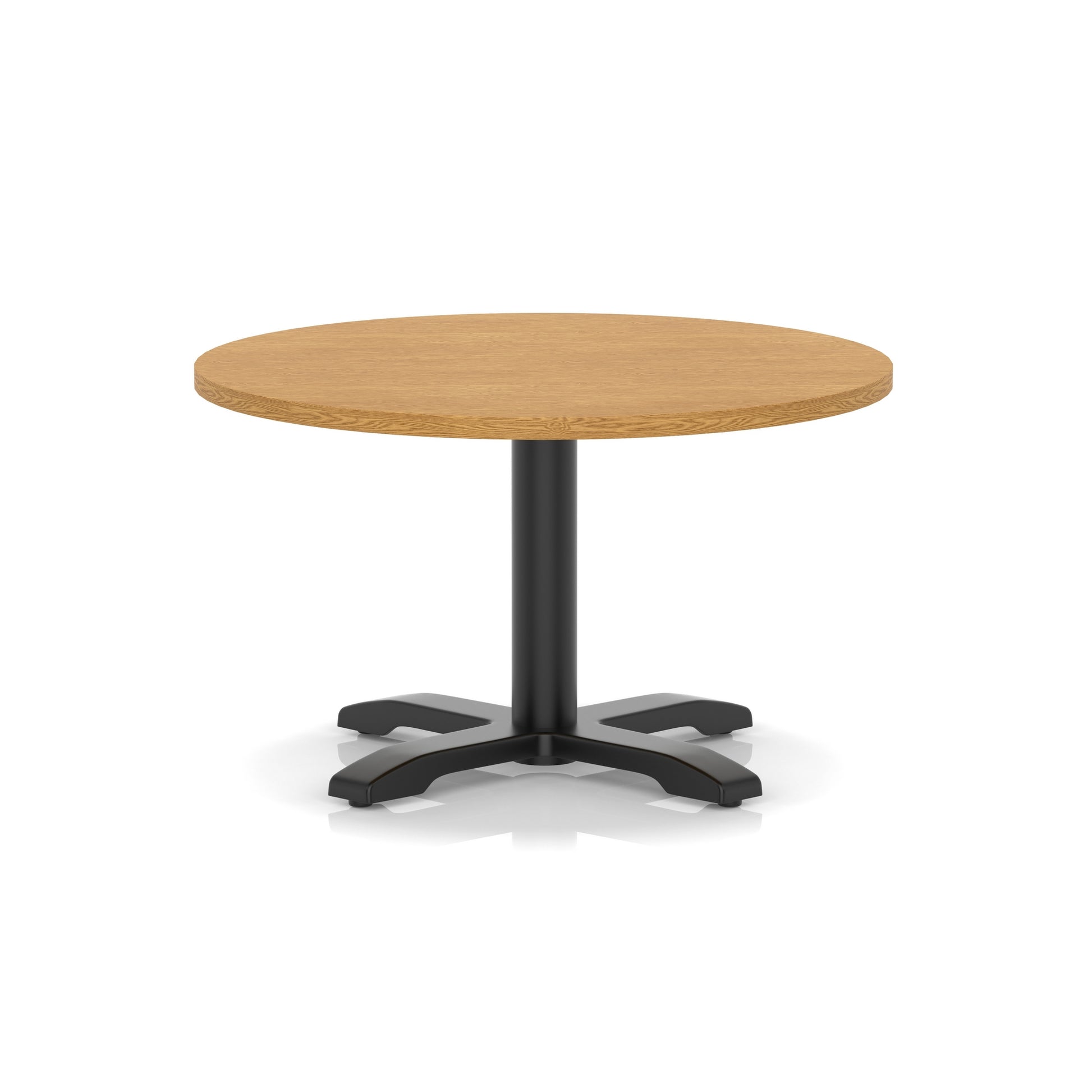 Italia Round Coffee Table With Cross Base