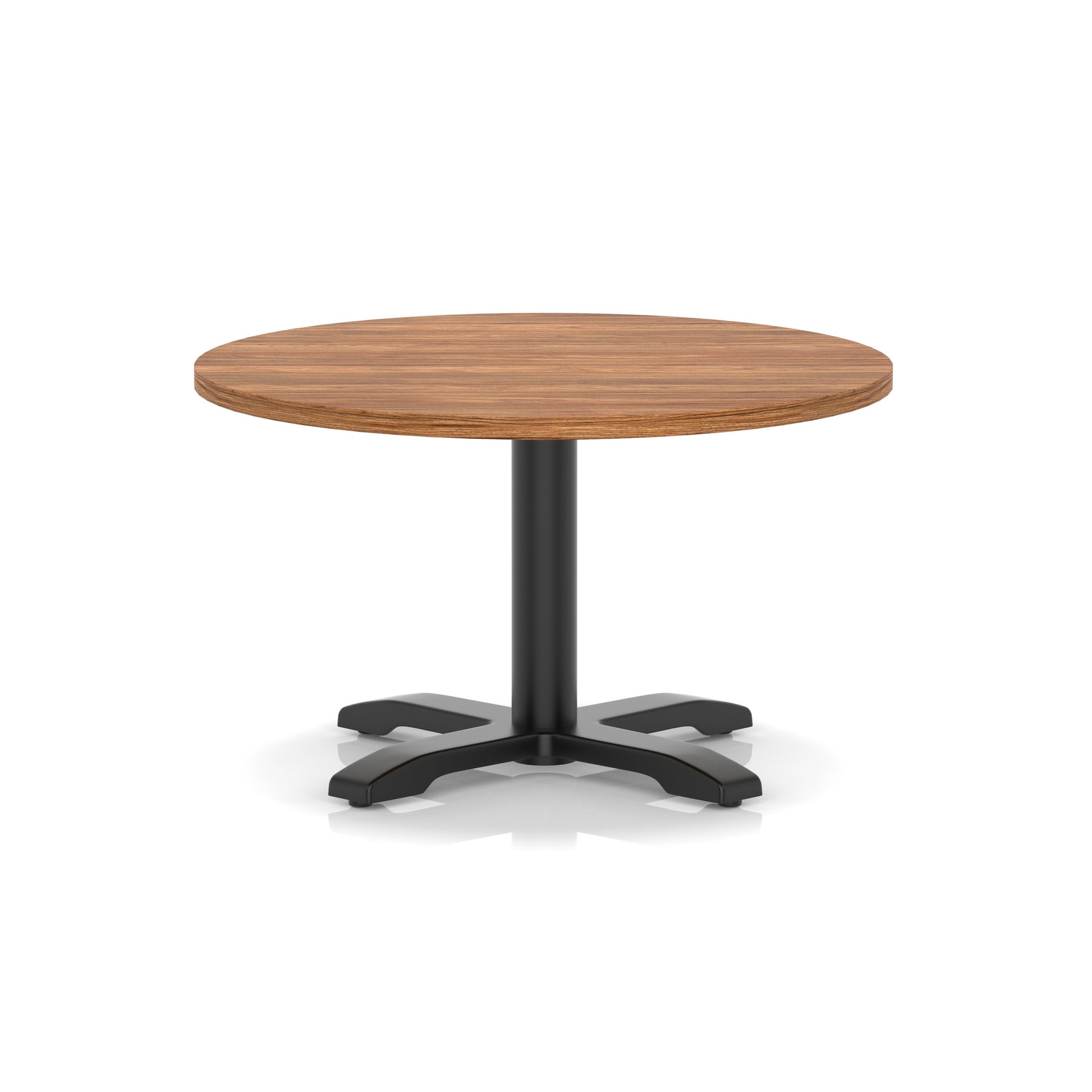 Italia Round Coffee Table With Cross Base