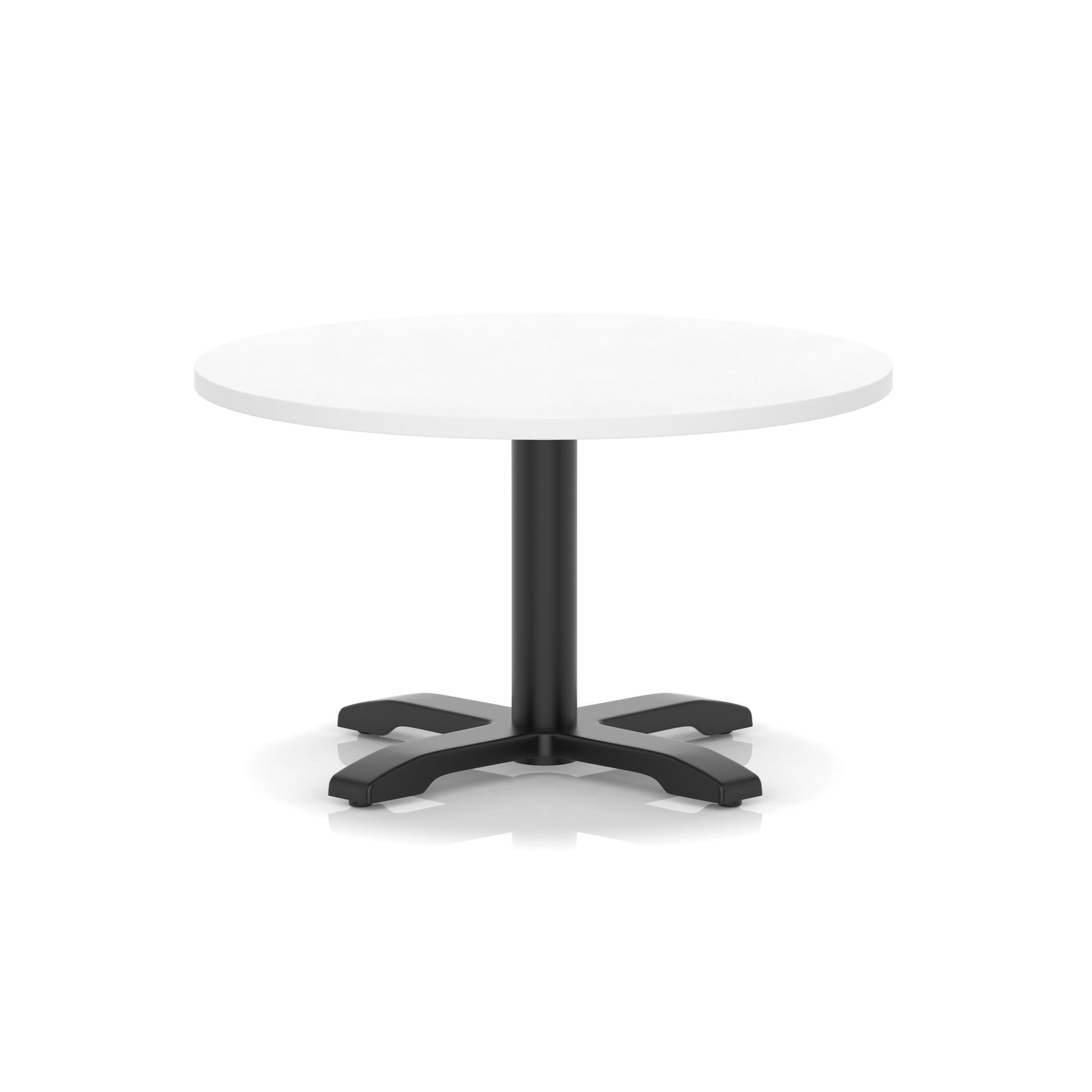 Italia Round Coffee Table With Cross Base