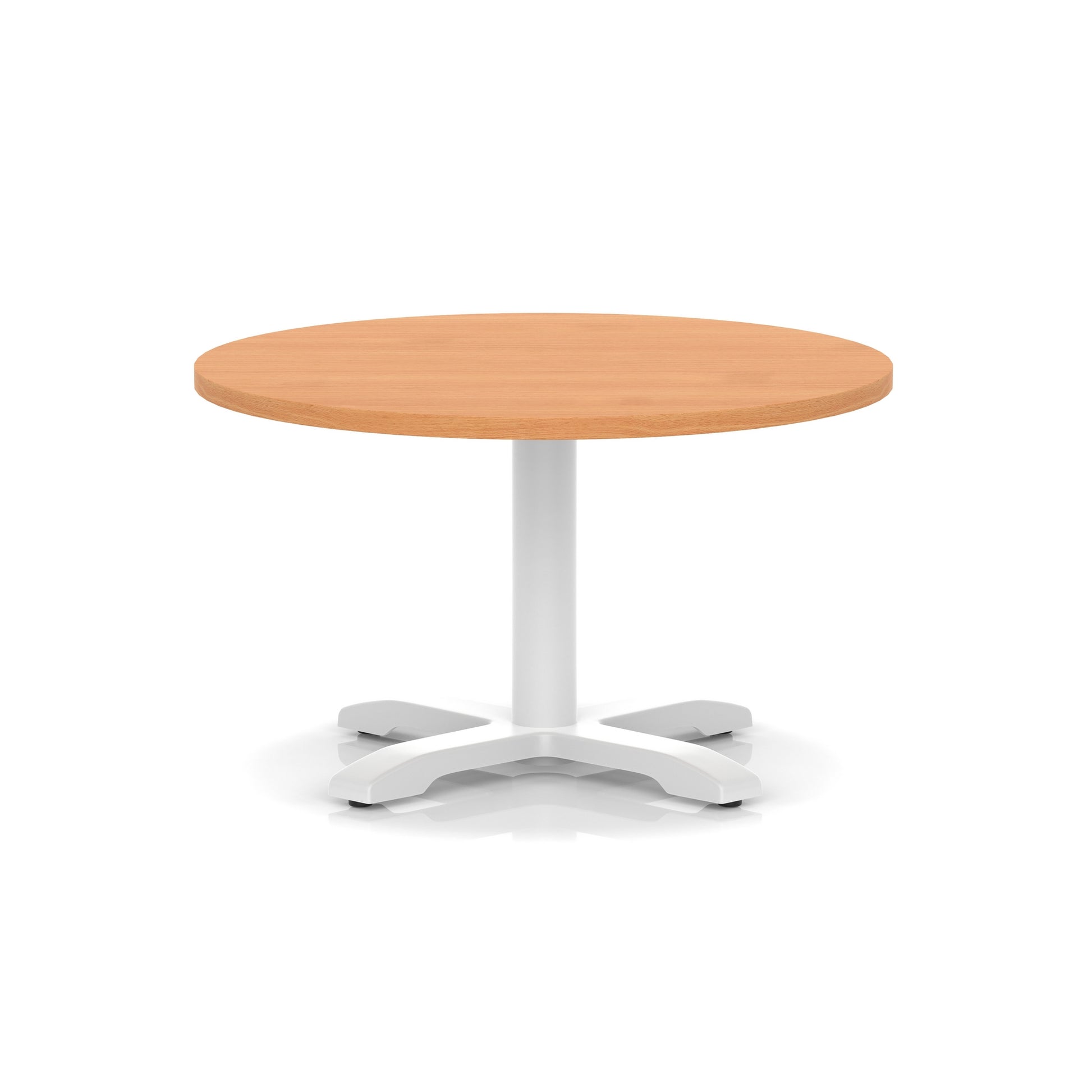 Italia Round Coffee Table With Cross Base