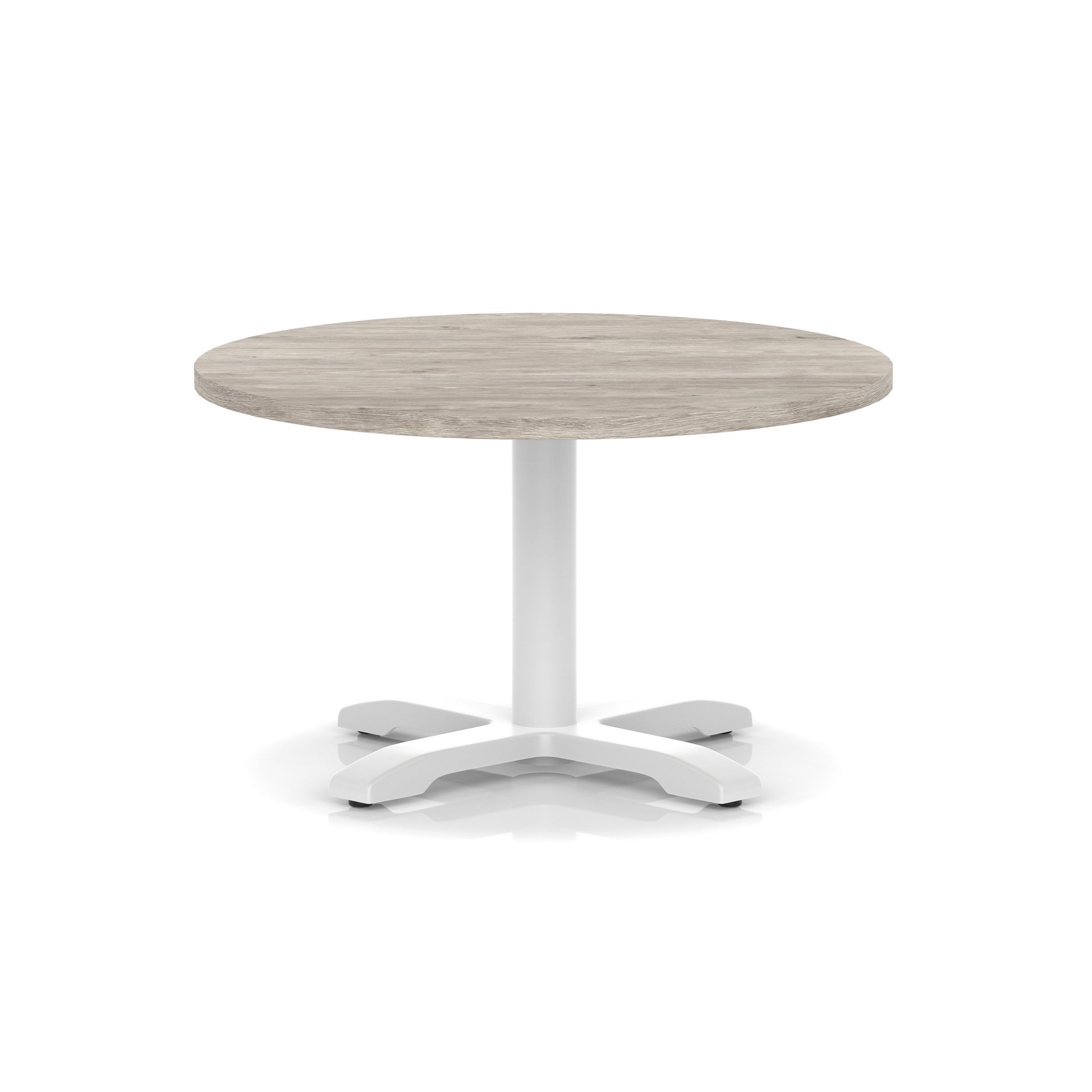 Italia Round Coffee Table With Cross Base