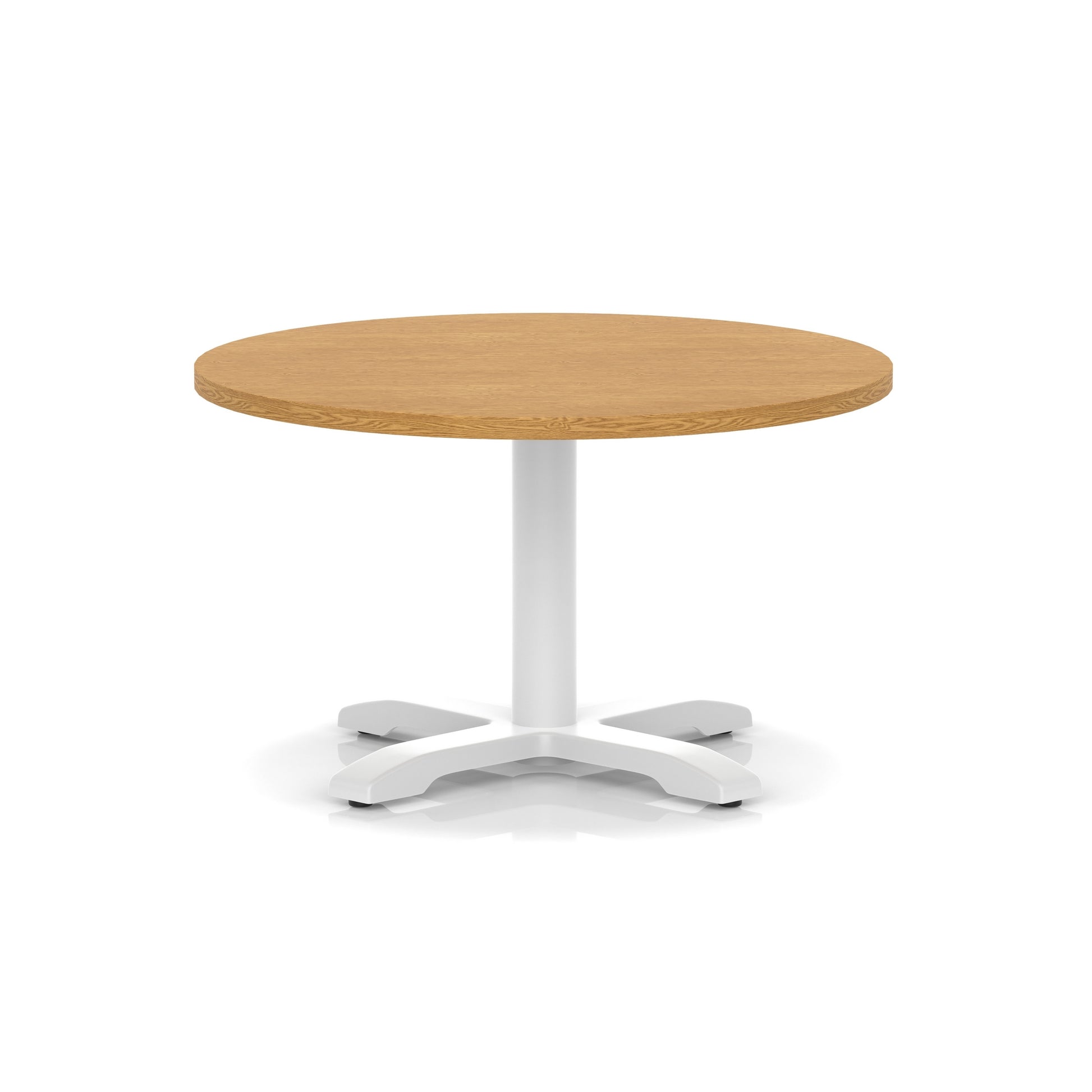 Italia Round Coffee Table With Cross Base