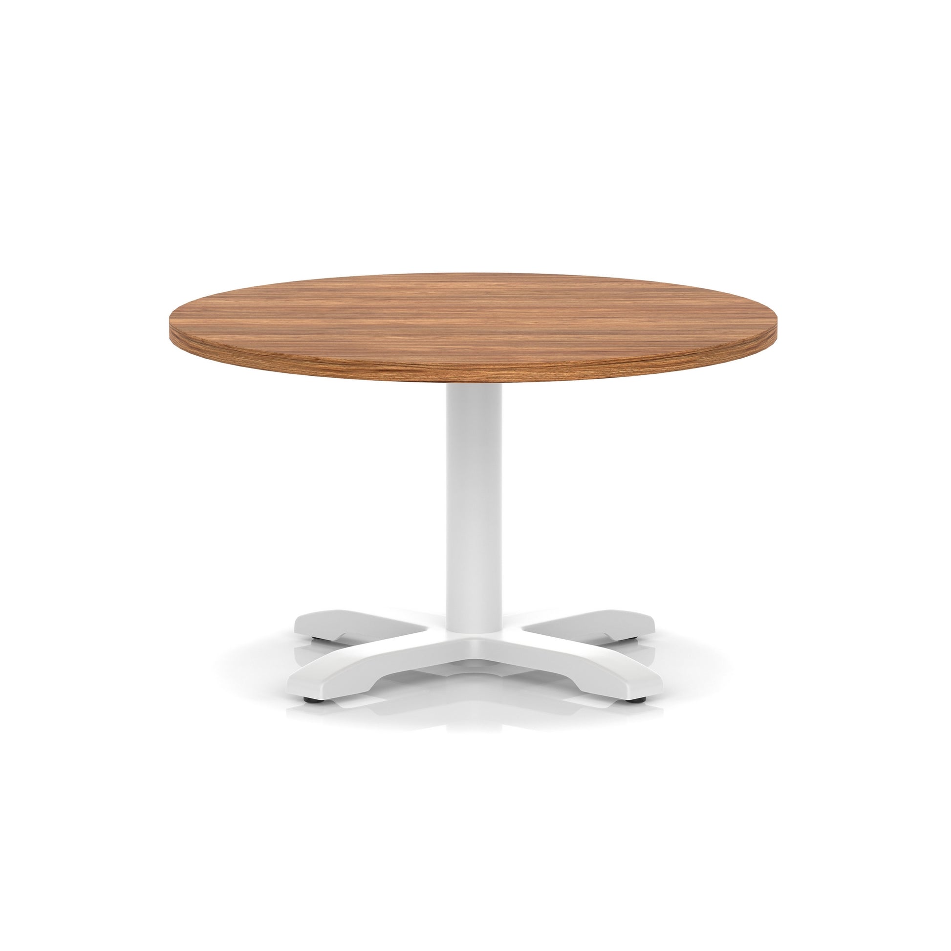 Italia Round Coffee Table With Cross Base