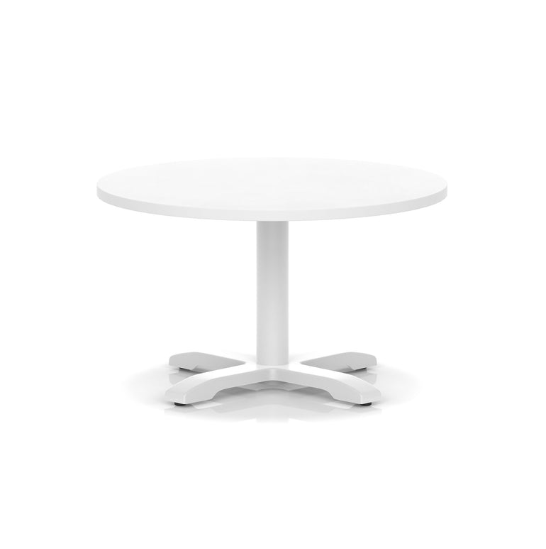 Italia Round Coffee Table With Cross Base