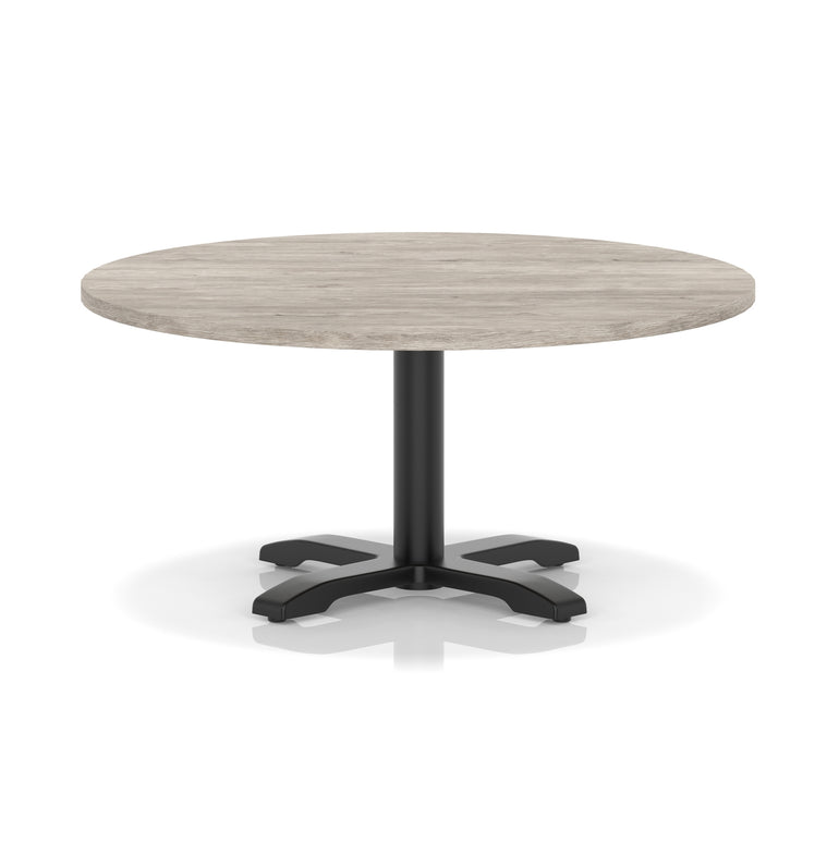 Italia Round Coffee Table With Cross Base
