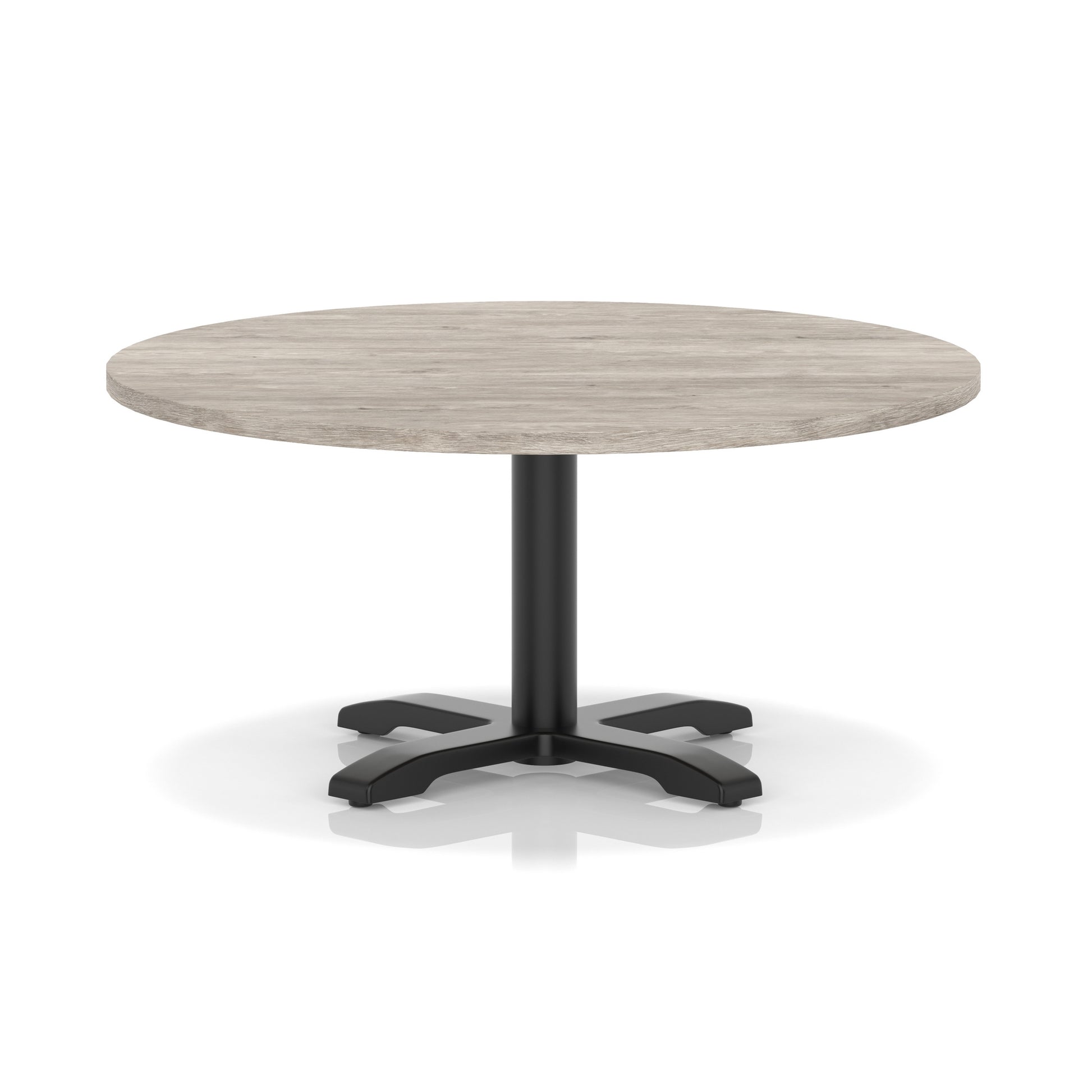 Italia Round Coffee Table With Cross Base