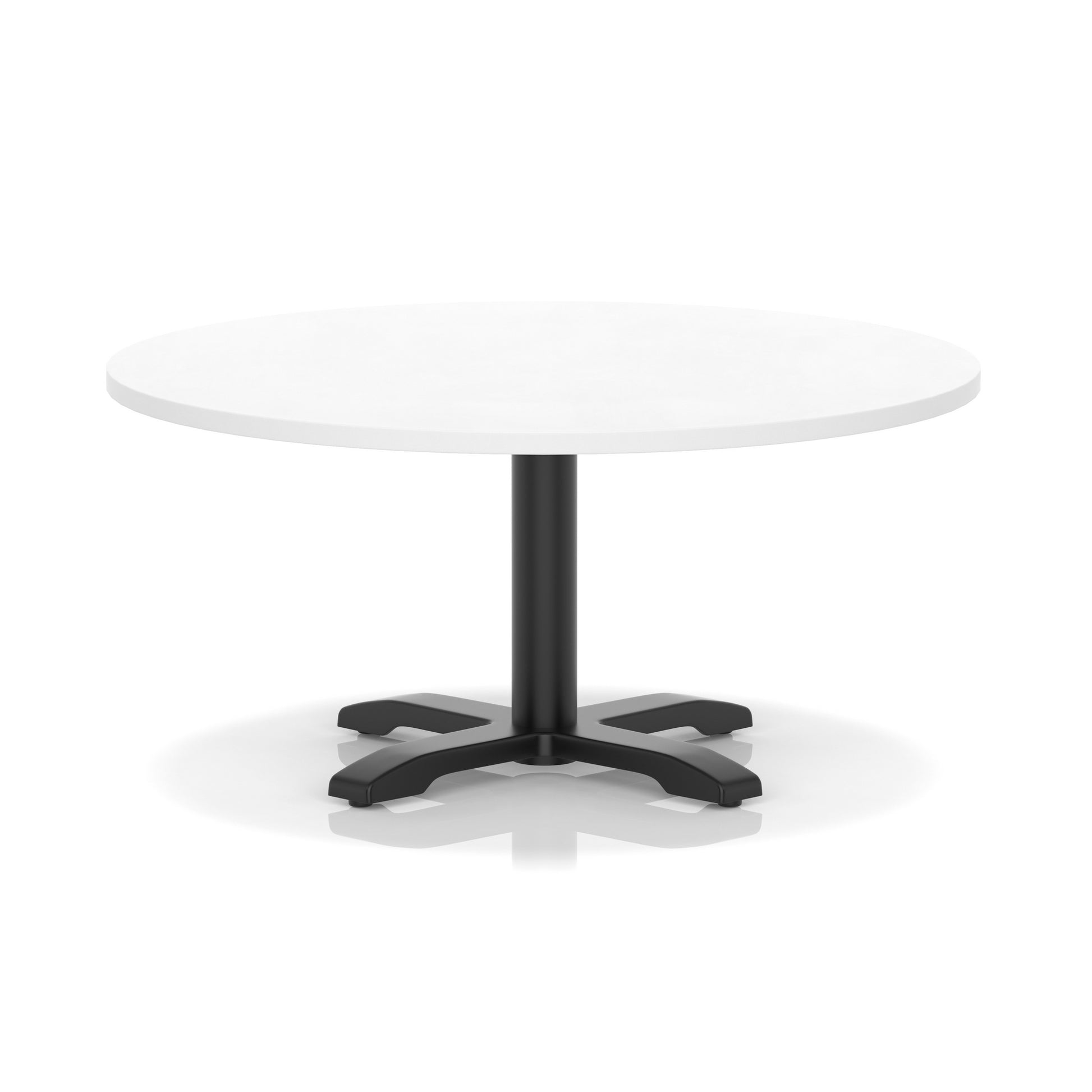 Italia Round Coffee Table With Cross Base