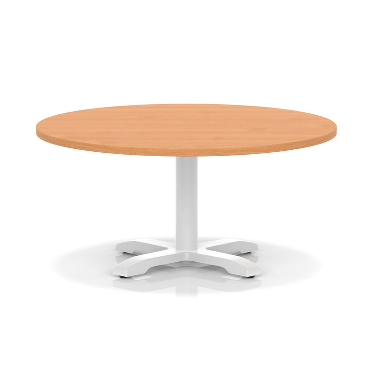 Italia Round Coffee Table With Cross Base