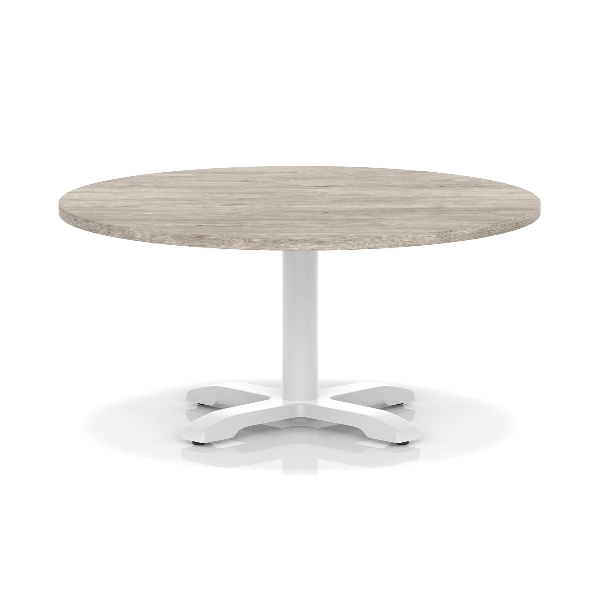 Italia Round Coffee Table With Cross Base