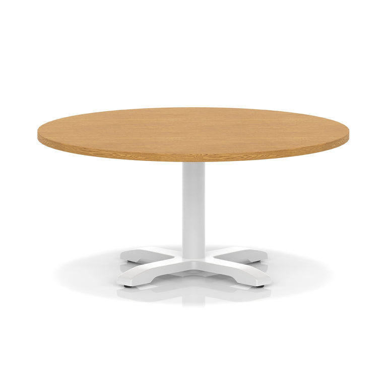 Italia Round Coffee Table With Cross Base