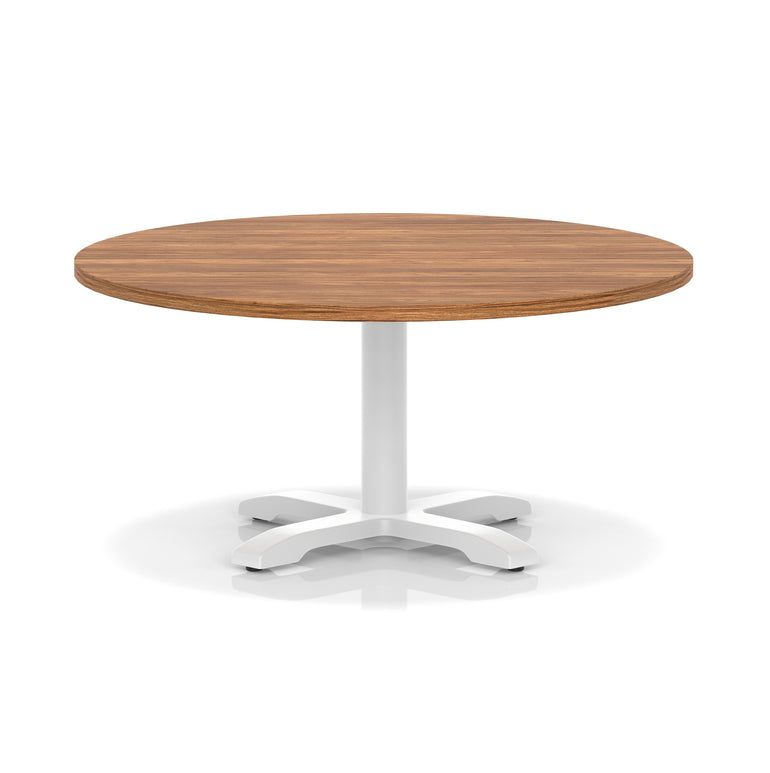 Italia Round Coffee Table With Cross Base