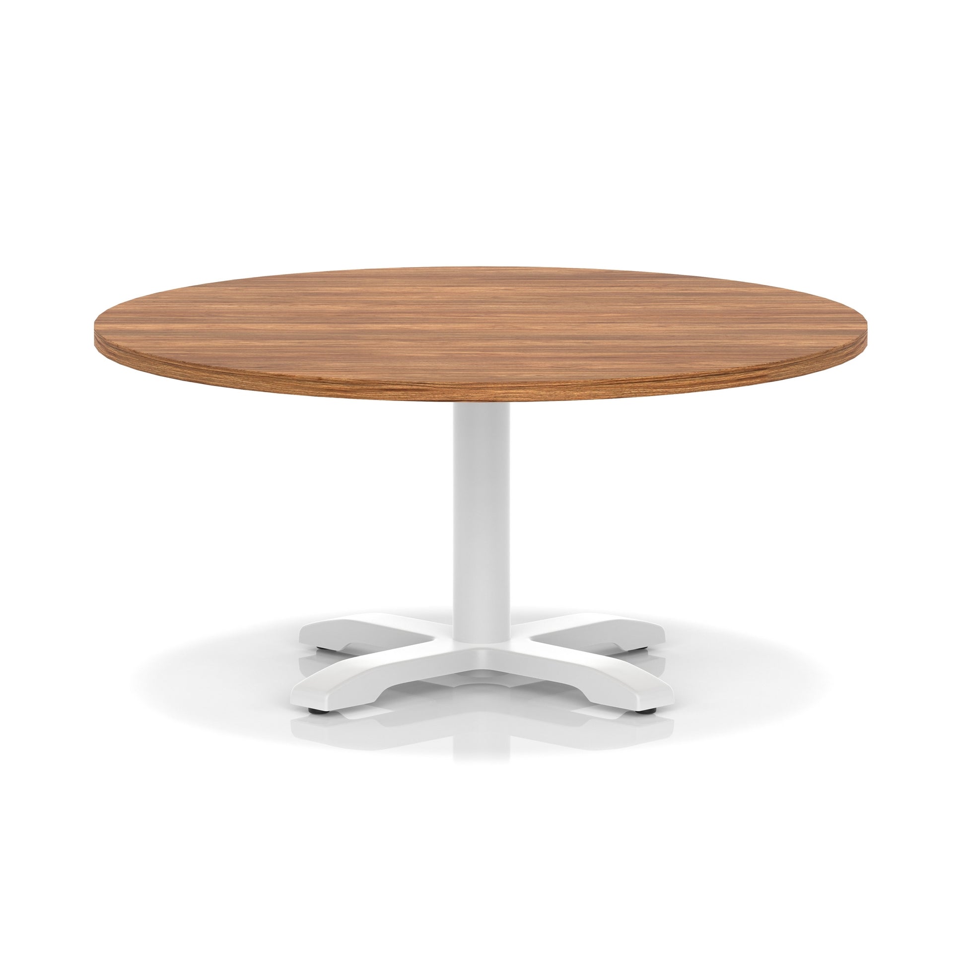 Italia Round Coffee Table With Cross Base