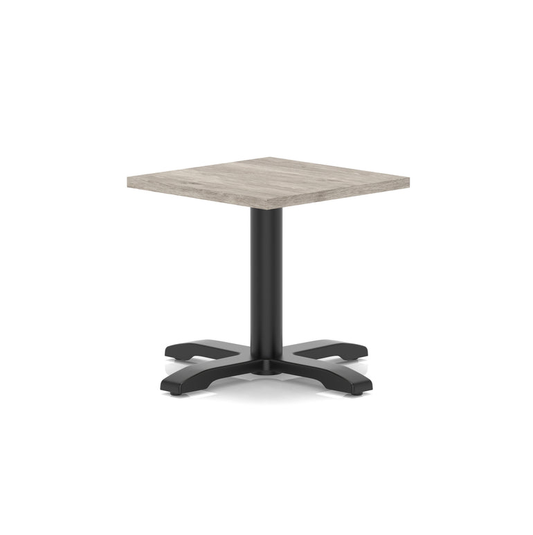 Italia Square Coffee Table With Cross Base