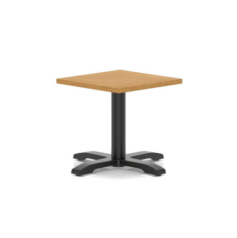 Italia Square Coffee Table With Cross Base