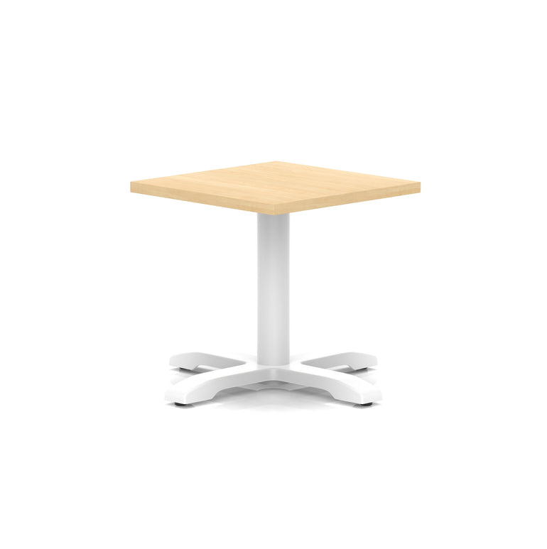 Italia Square Coffee Table With Cross Base