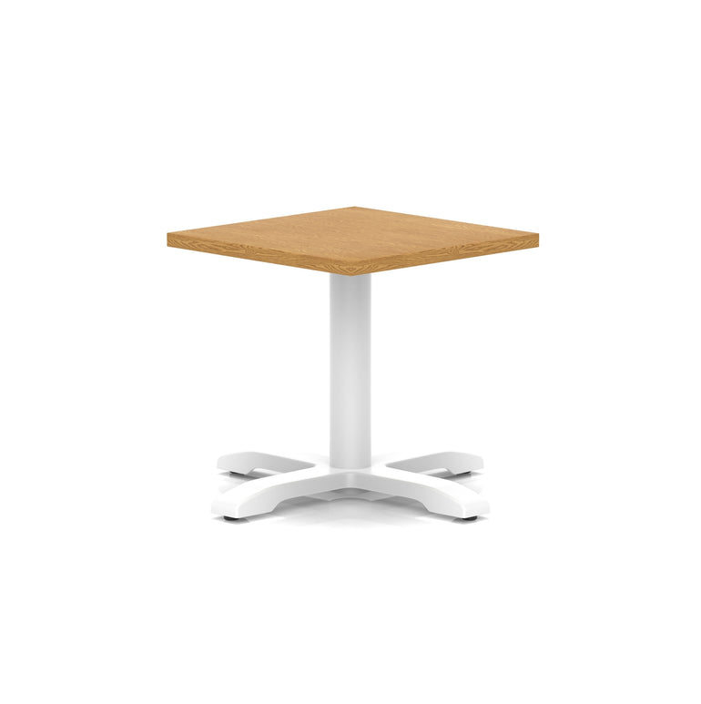 Italia Square Coffee Table With Cross Base