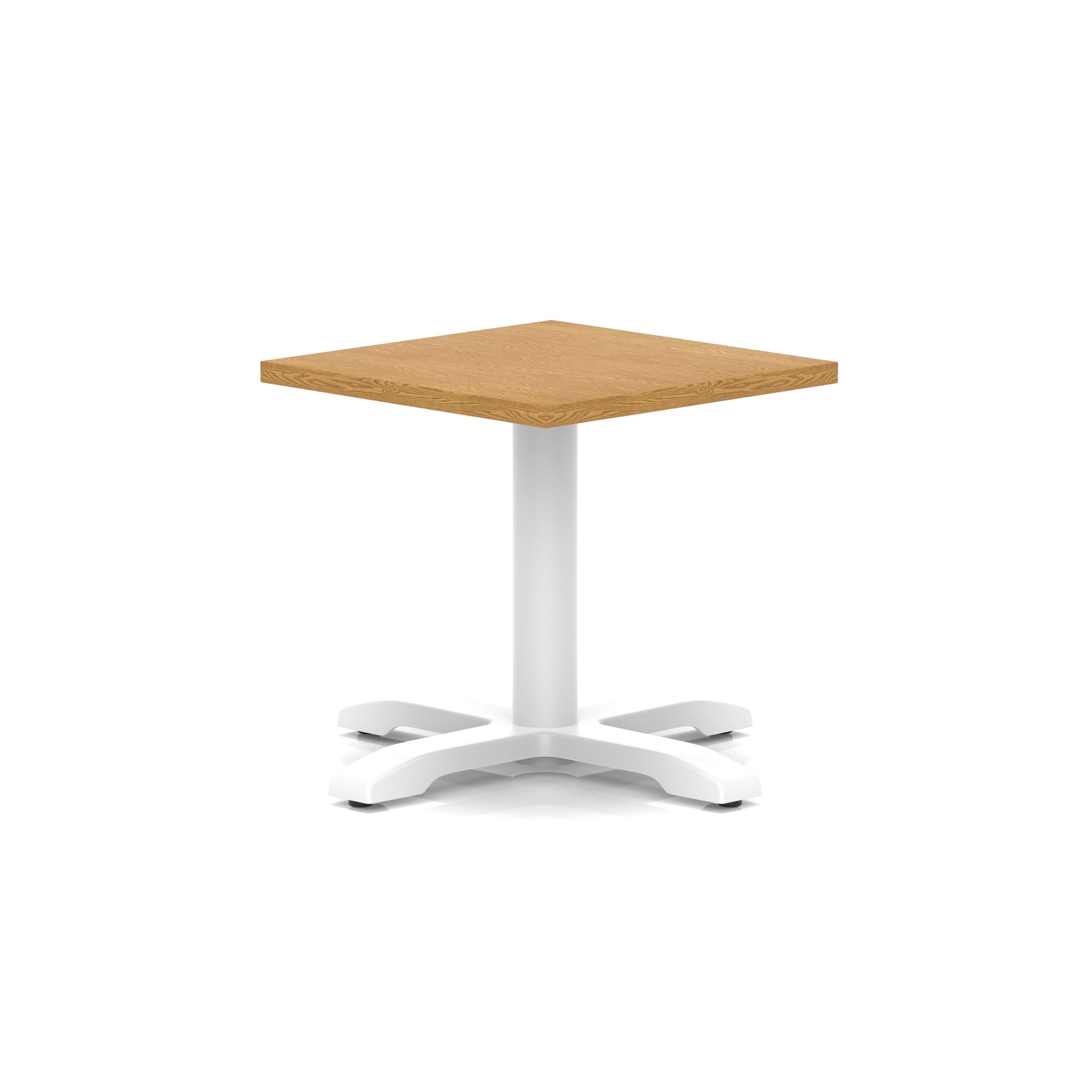 Italia Square Coffee Table With Cross Base