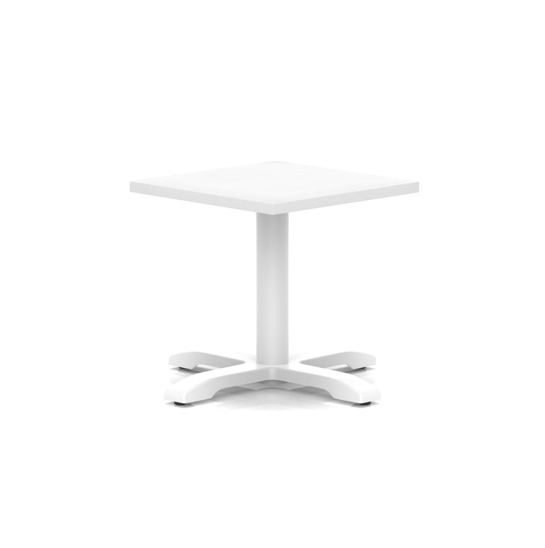 Italia Square Coffee Table With Cross Base