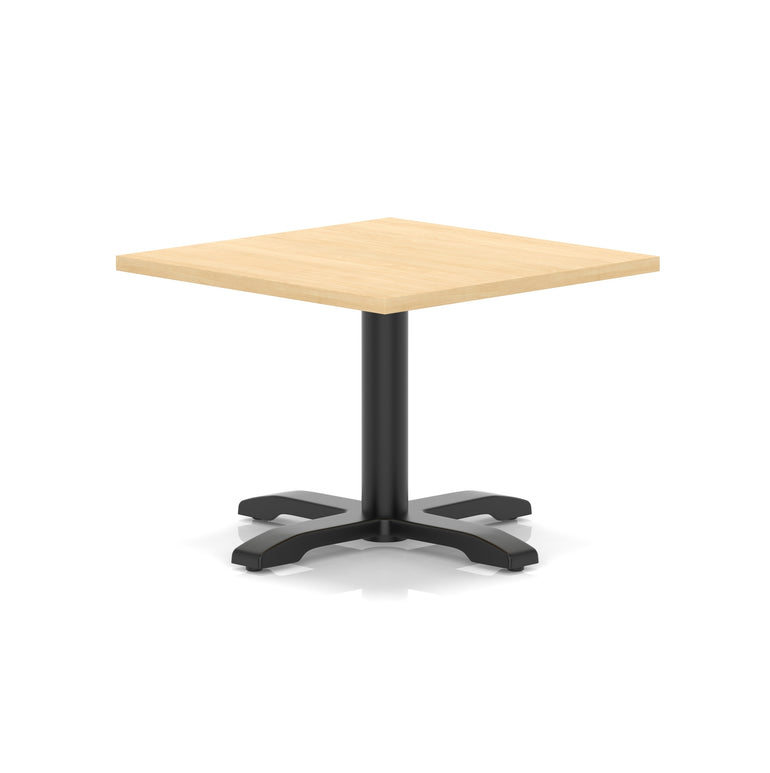 Italia Square Coffee Table With Cross Base