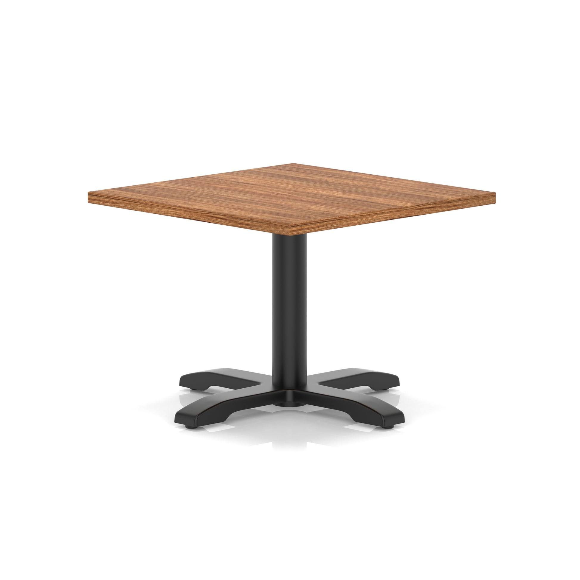 Italia Square Coffee Table With Cross Base