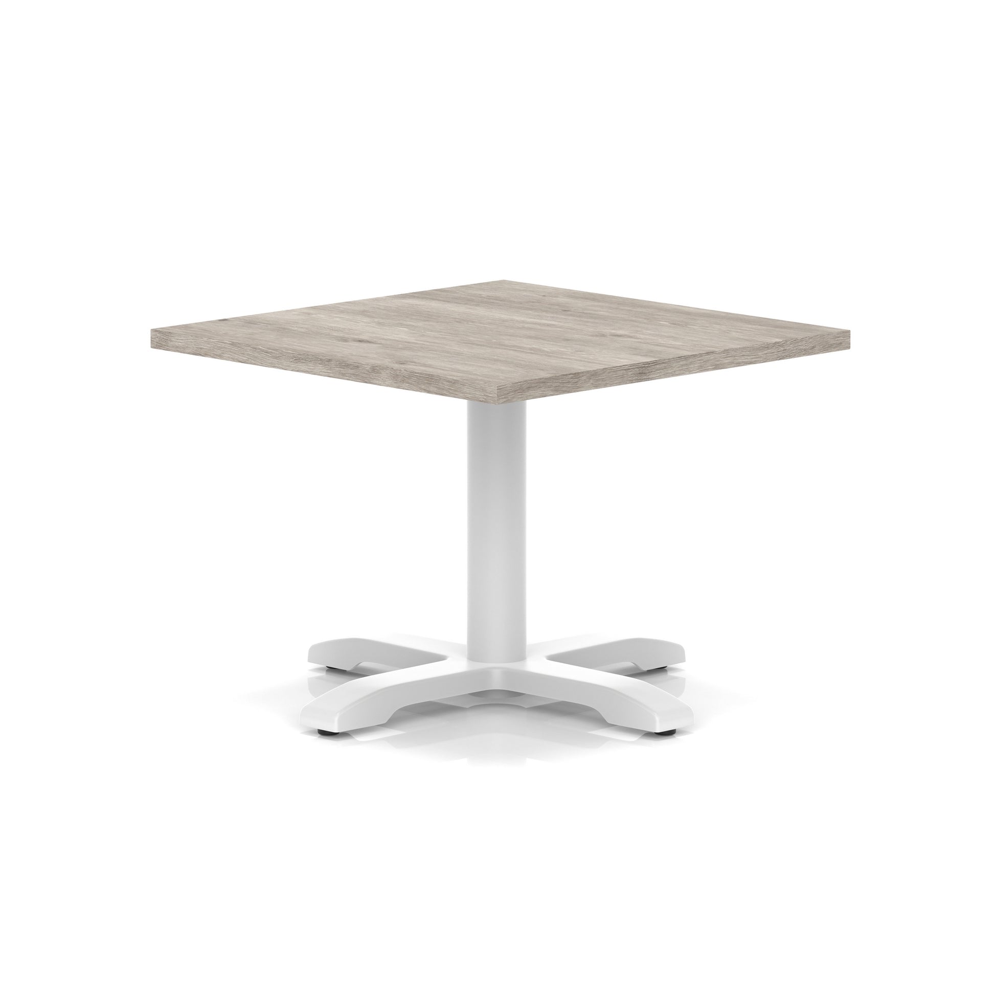 Italia Square Coffee Table With Cross Base