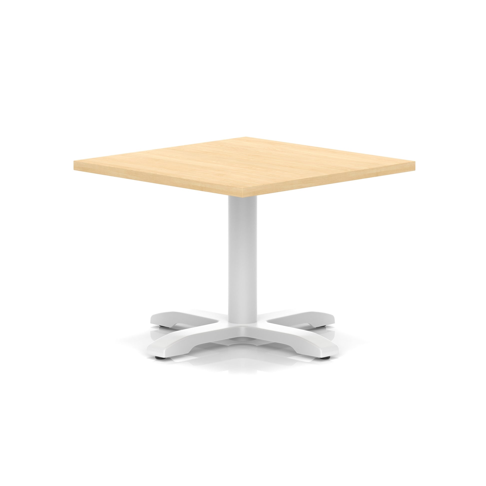 Italia Square Coffee Table With Cross Base