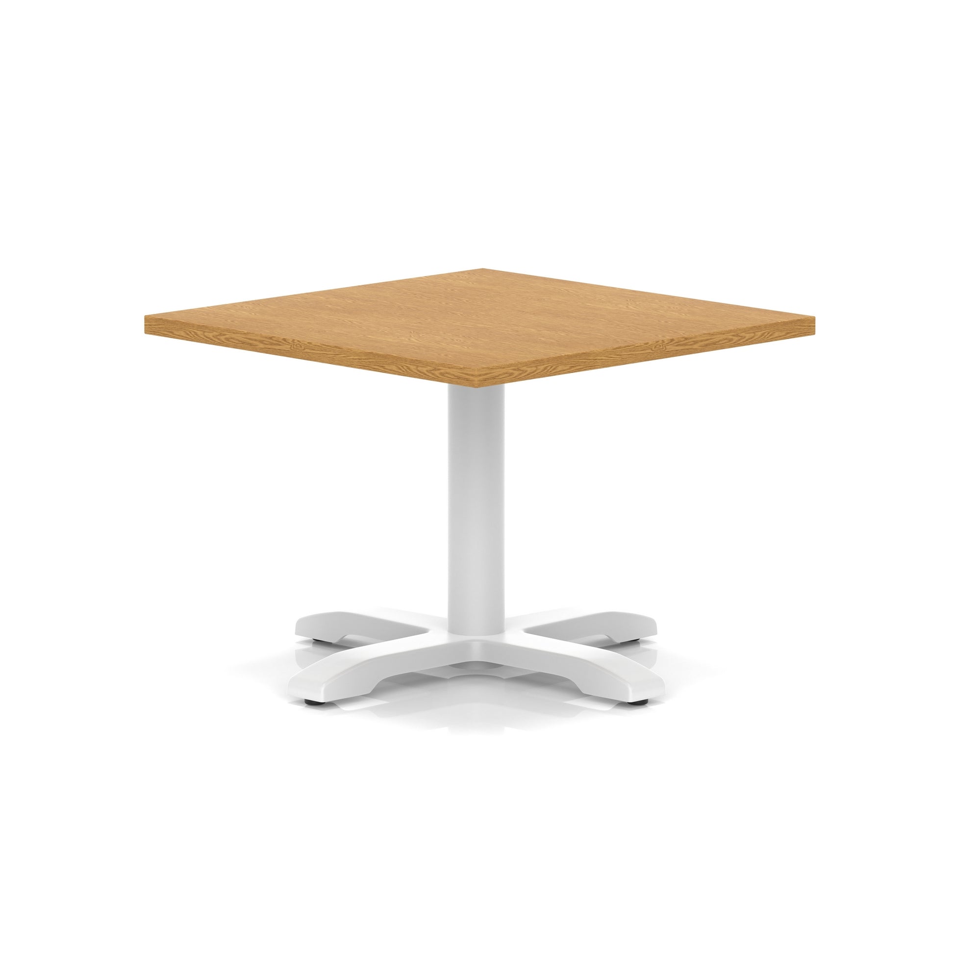 Italia Square Coffee Table With Cross Base