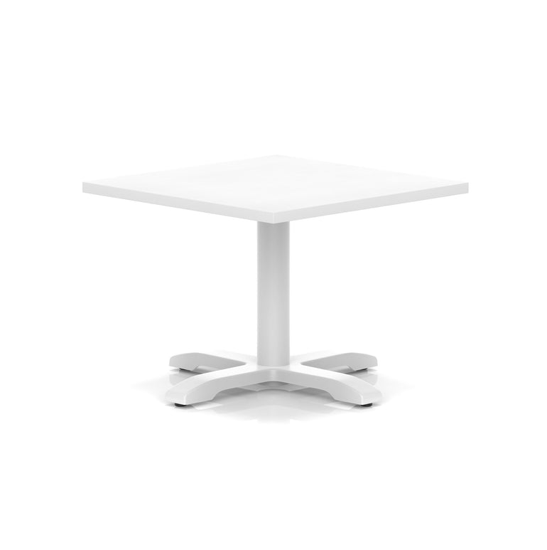 Italia Square Coffee Table With Cross Base