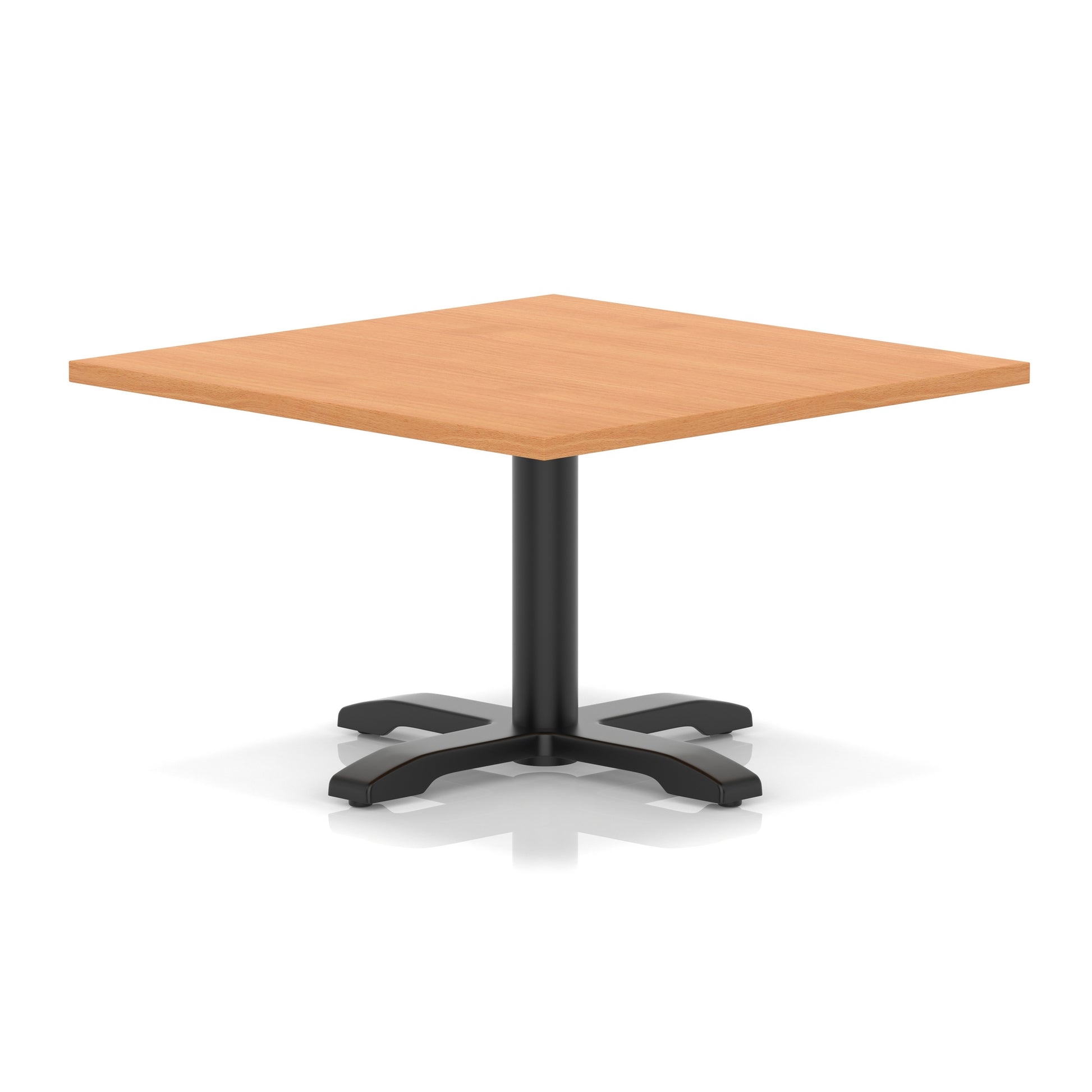 Italia Square Coffee Table With Cross Base