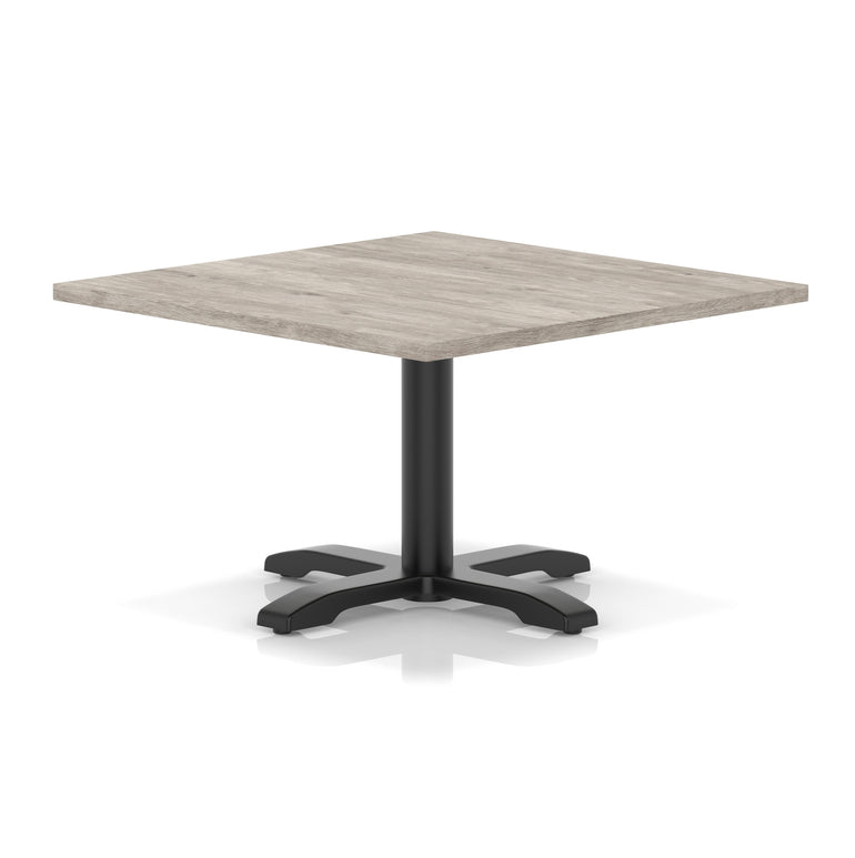 Italia Square Coffee Table With Cross Base