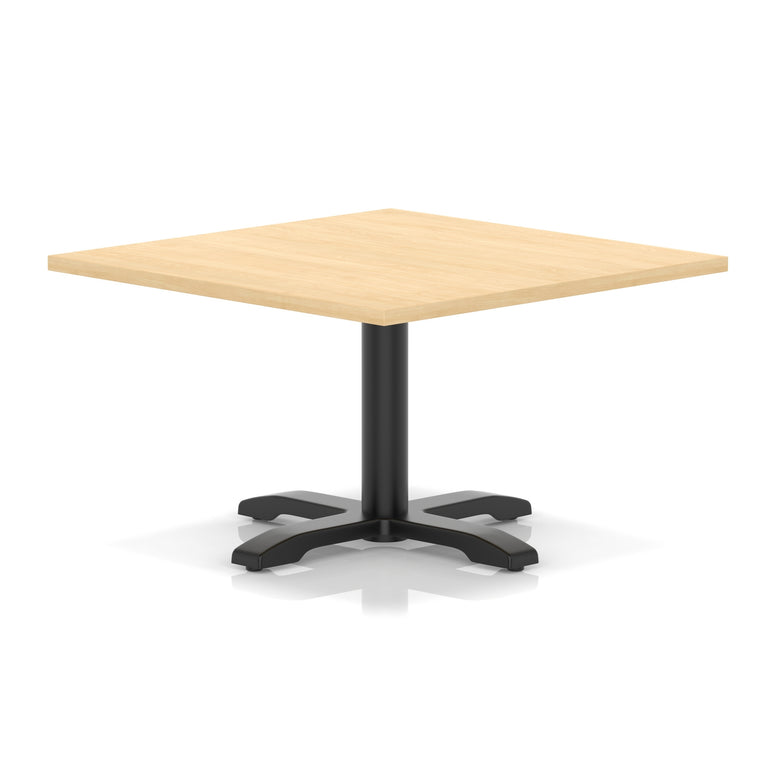 Italia Square Coffee Table With Cross Base