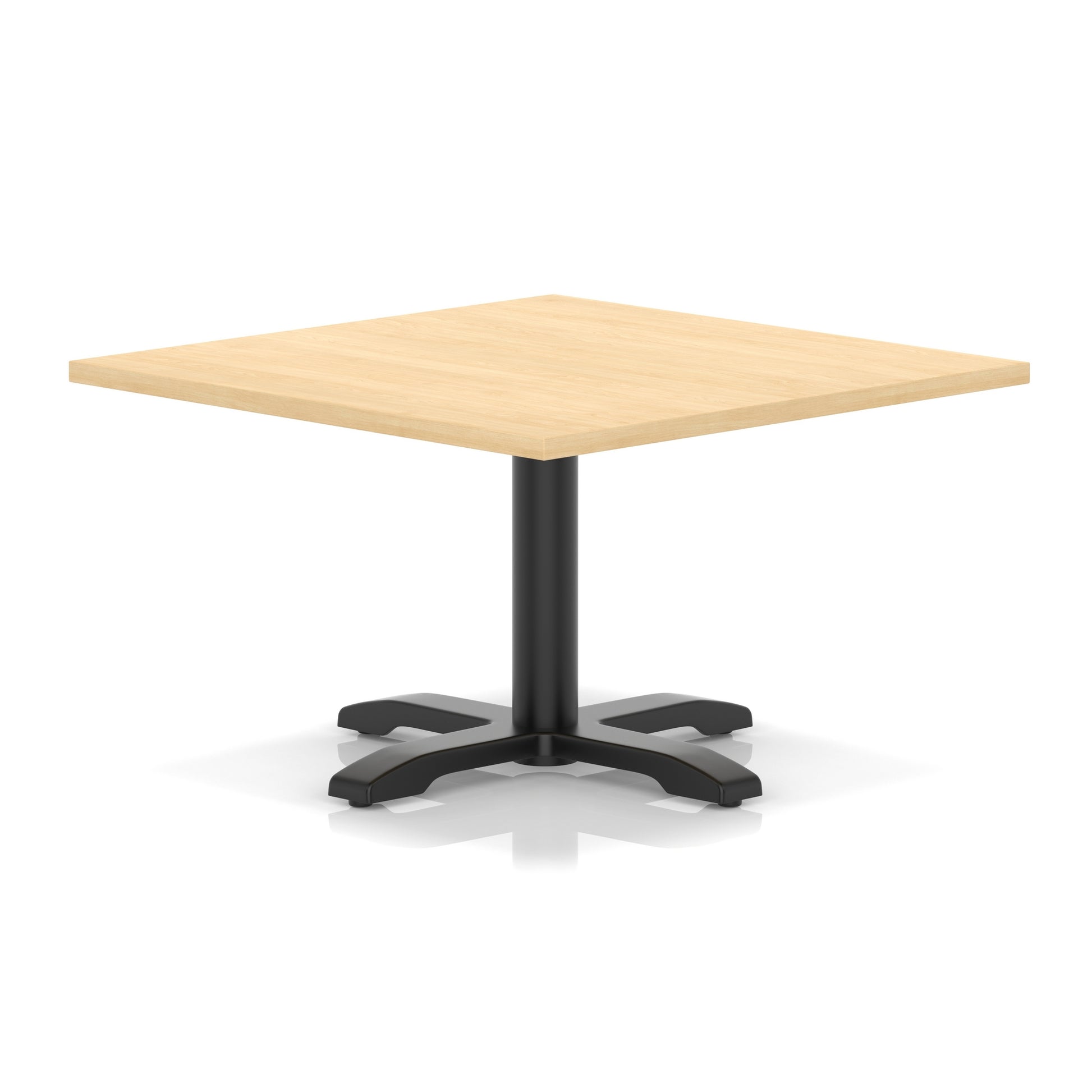 Italia Square Coffee Table With Cross Base