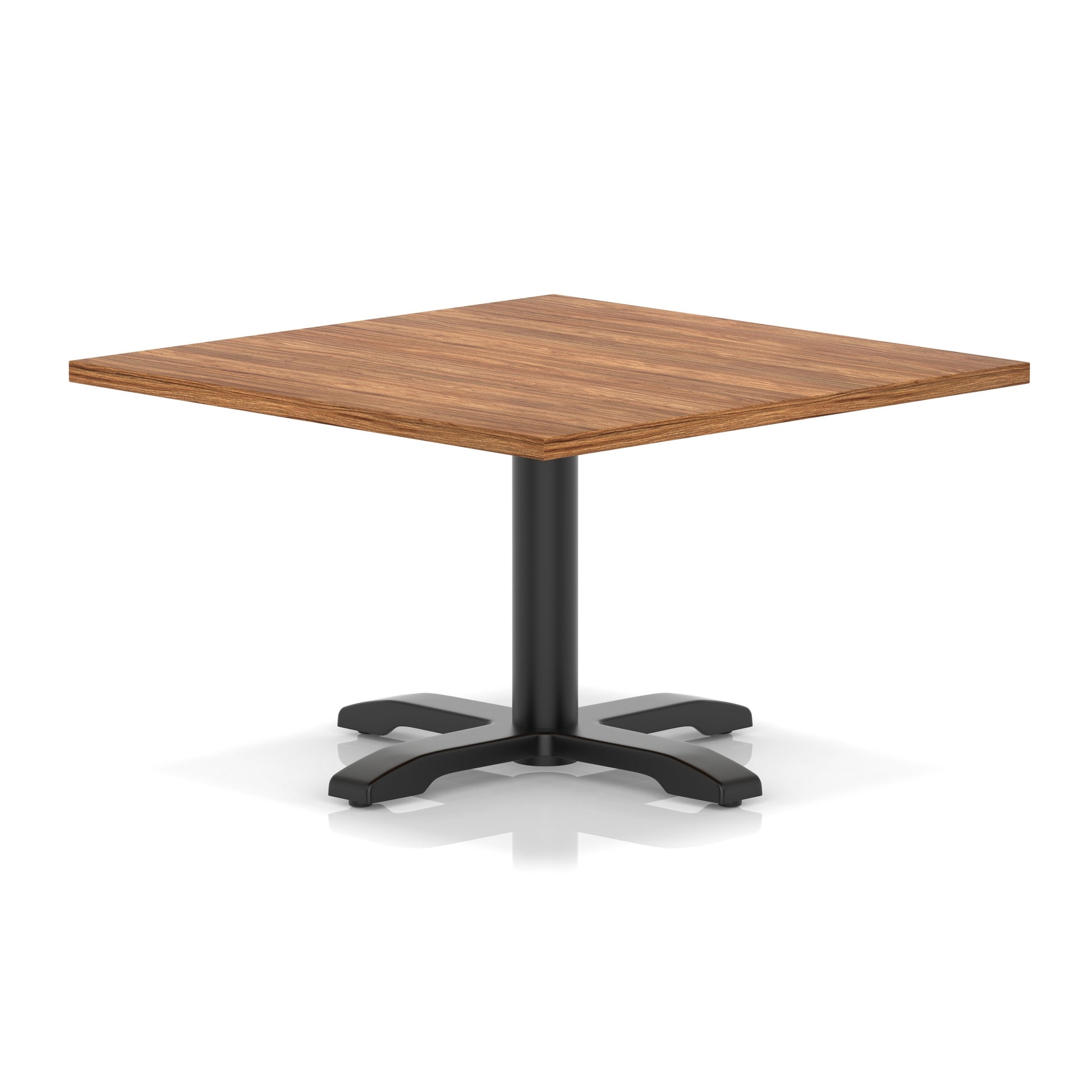 Italia Square Coffee Table With Cross Base