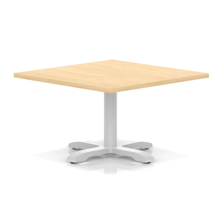 Italia Square Coffee Table With Cross Base