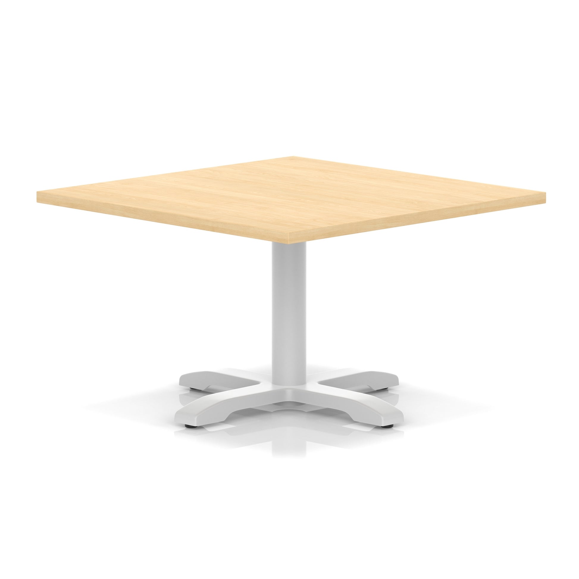 Italia Square Coffee Table With Cross Base