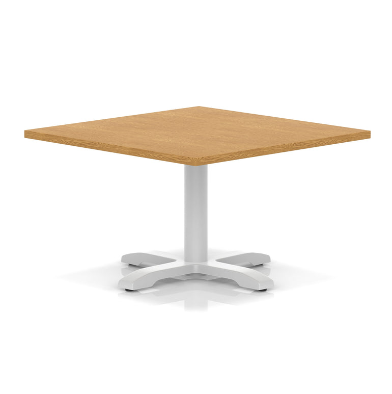 Italia Square Coffee Table With Cross Base