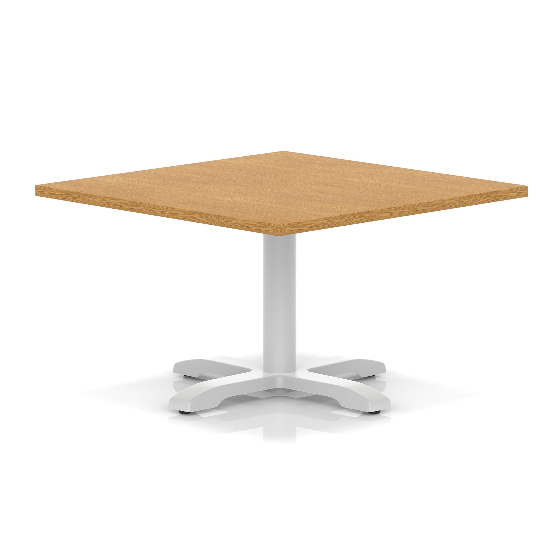 Italia Square Coffee Table With Cross Base