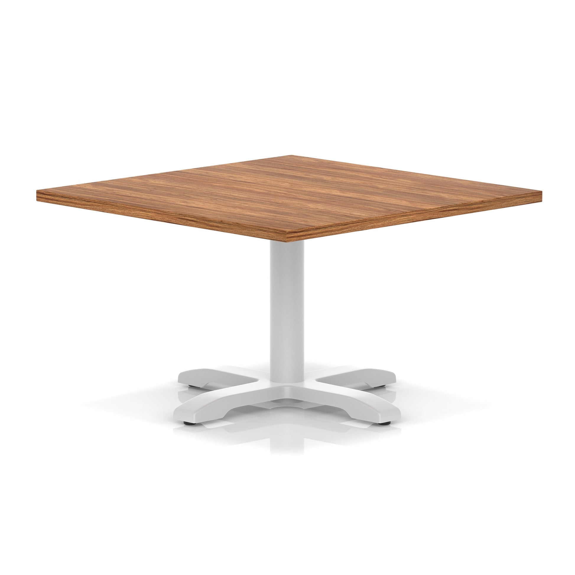 Italia Square Coffee Table With Cross Base