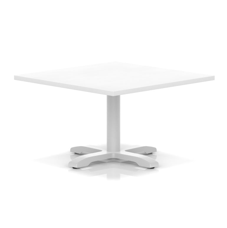 Italia Square Coffee Table With Cross Base