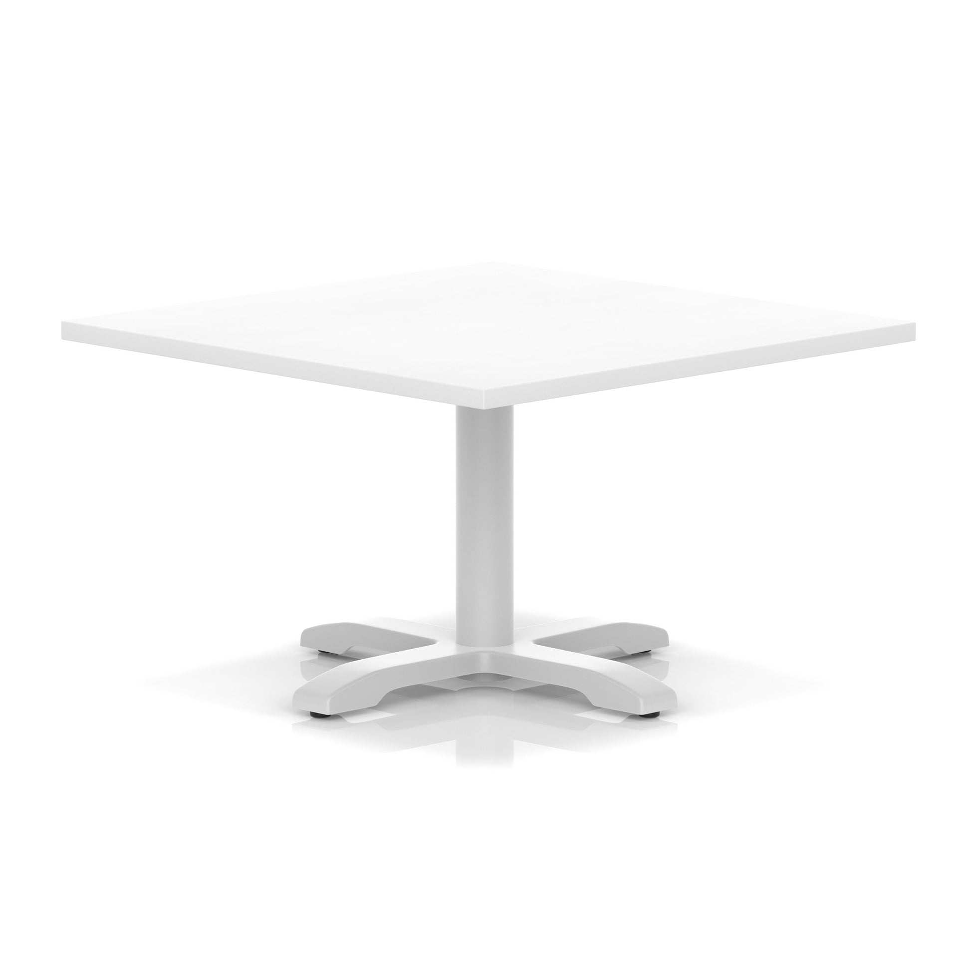 Italia Square Coffee Table With Cross Base