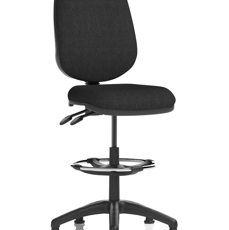 Eclipse Plus II Task Operator Office Chair with Hi Rise Draughtsman Kit