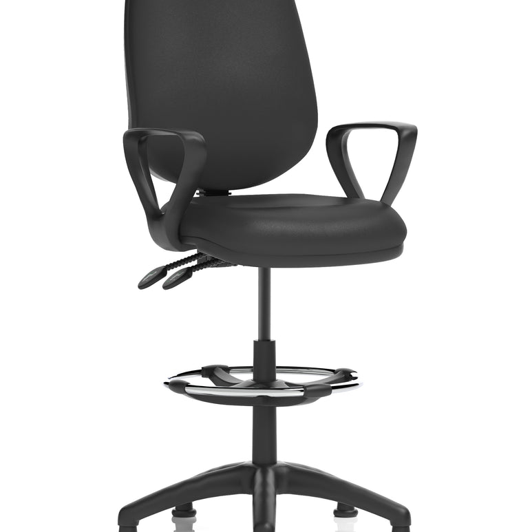 Eclipse Plus II Task Operator Office Chair with Hi Rise Draughtsman Kit