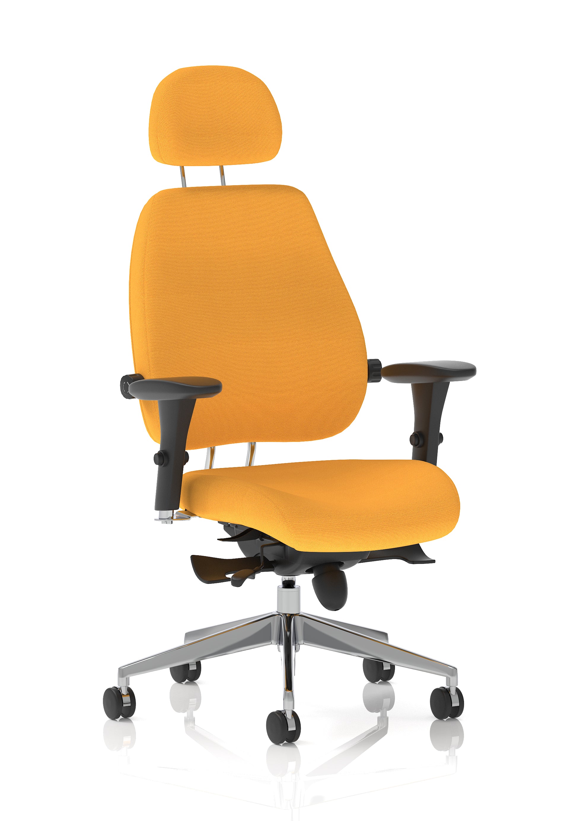 Chiro Plus Ultimate High Back Ergonomic Posture Chair with Arms and Headrest