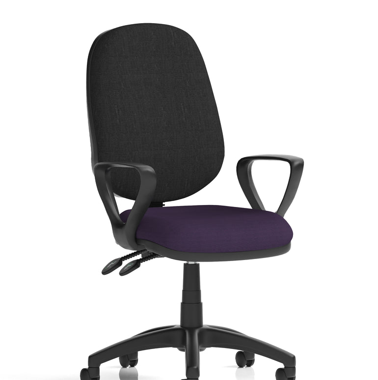 Eclipse Plus II Medium Back Task Operator Office Chair