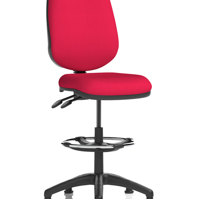 Eclipse Plus II Task Operator Office Chair with Hi Rise Draughtsman Kit