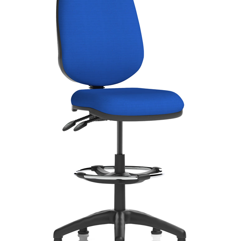 Eclipse Plus II Task Operator Office Chair with Hi Rise Draughtsman Kit